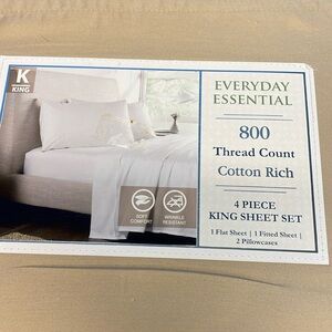 King sheet set
